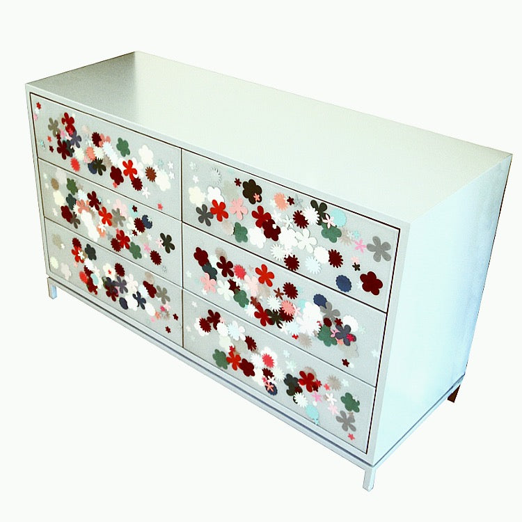 Resin Flower Dresser Michelle Bergeron Design Resin Flower Dresser Michelle Bergeron Design